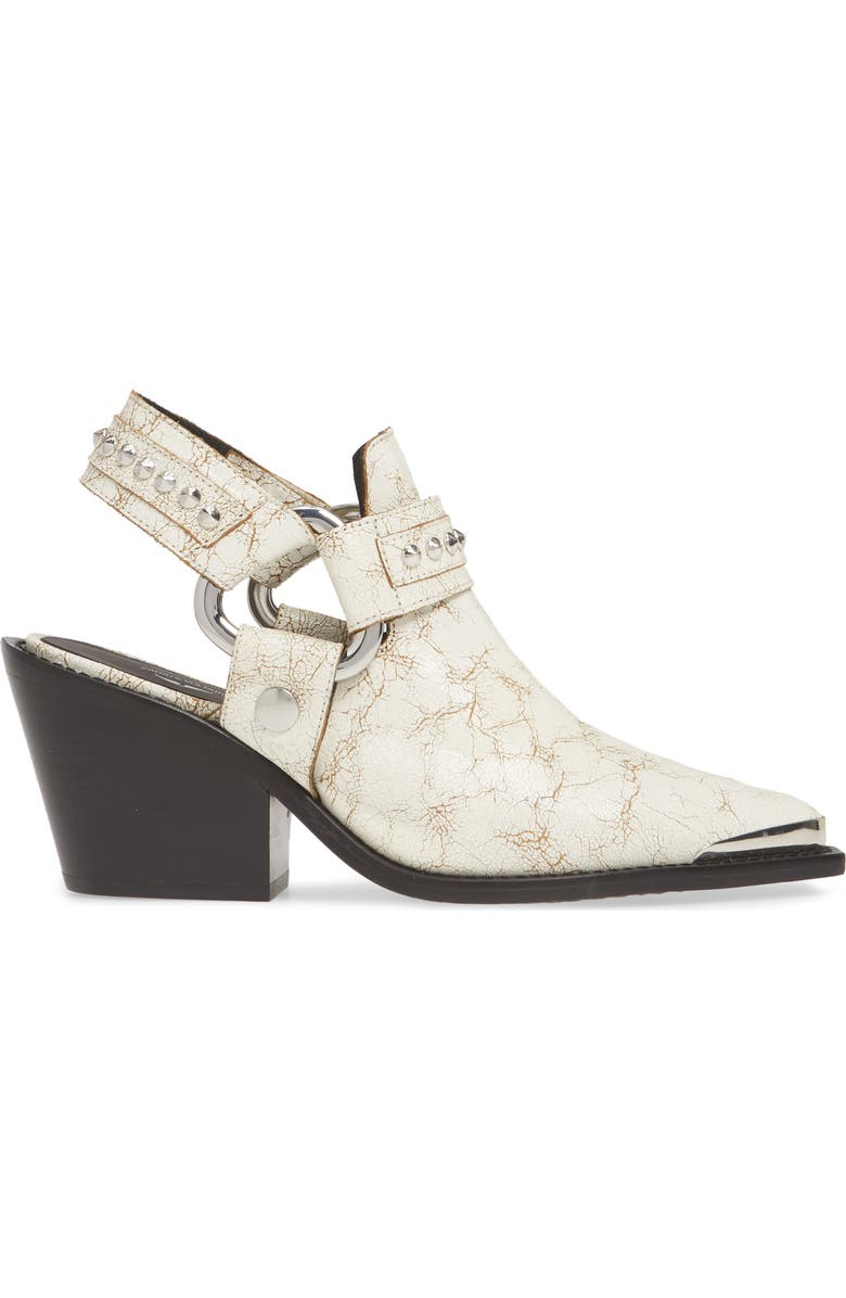 Zadig & Voltaire N'Dricks Studded Slingback Shoe, Alternate, color,