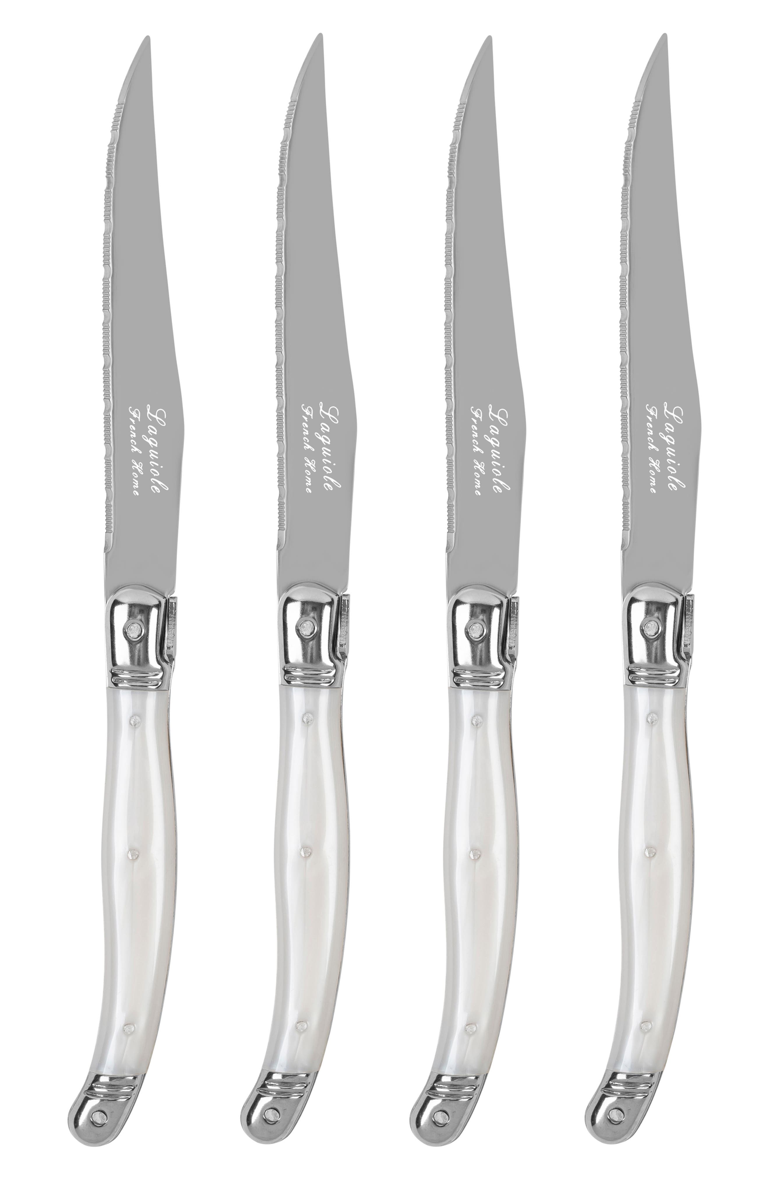 FRENCH HOME Set of 4 Laguiole Connoisseur Steak Knives