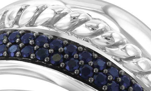 Effy Spinel Sterling Silver Ring In Black