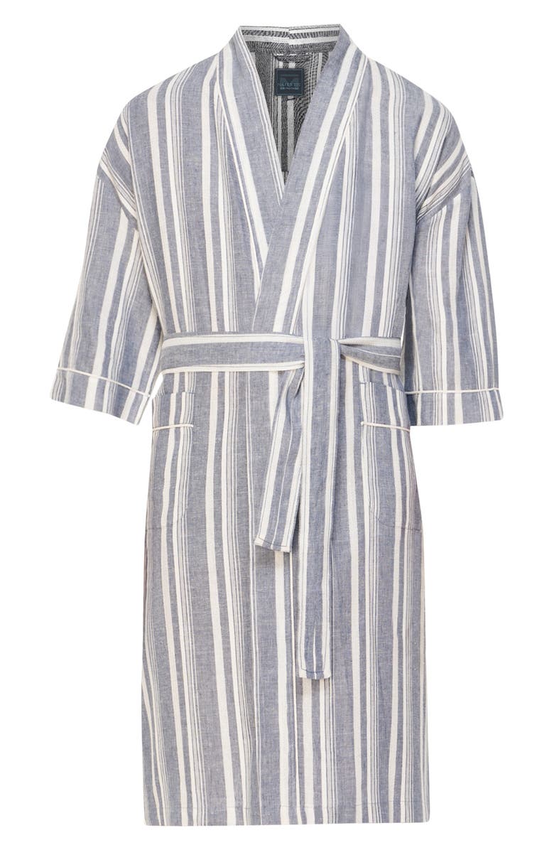 Majestic International Summer Stripe Robe, Alternate, color, Shade Stripe