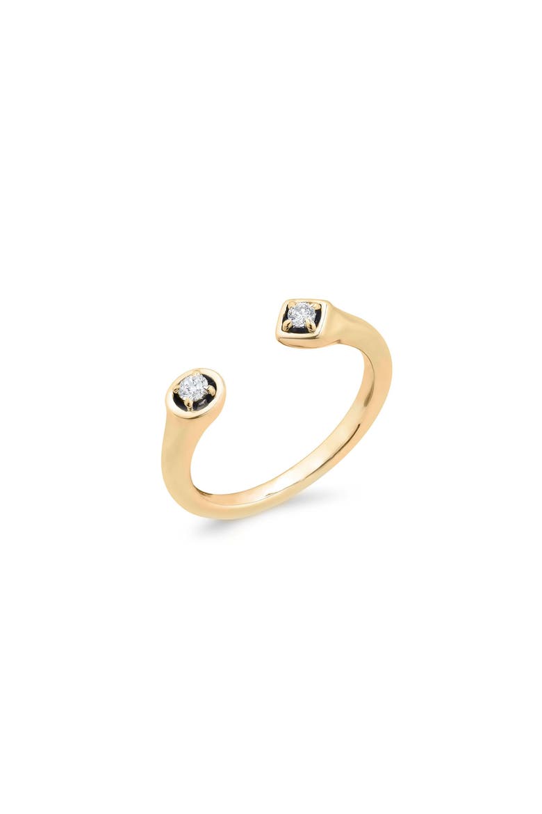 Sugar+Spice Horseshoe Ring, Main, color, Yellow Gold