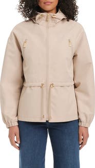 Kate Spade New York crop hooded jacket