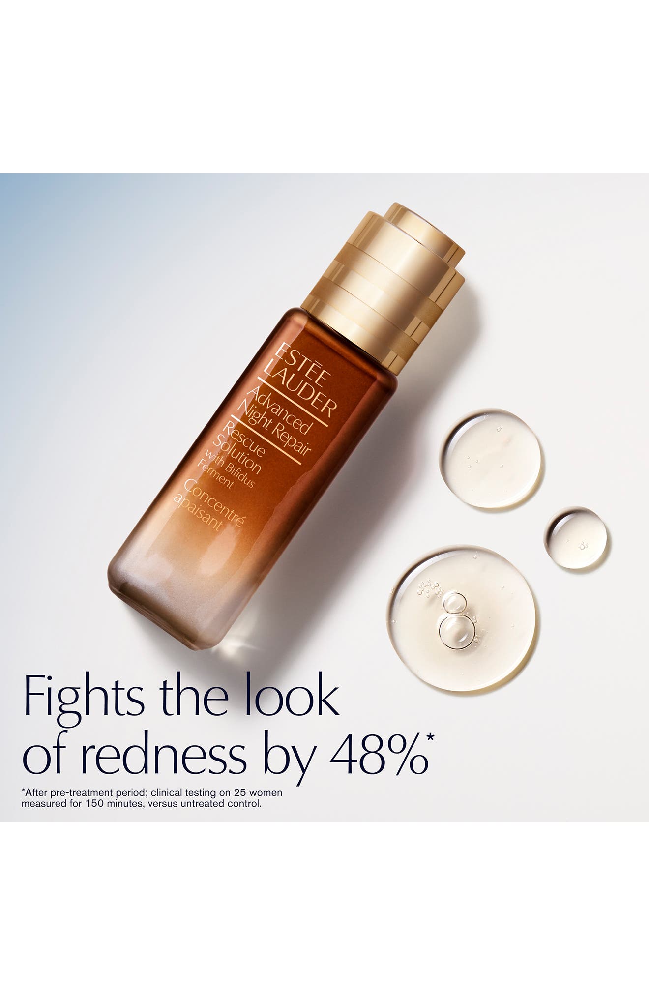 Advanced Night Repair Rescue Solution Face Serum with 15% Bifidus