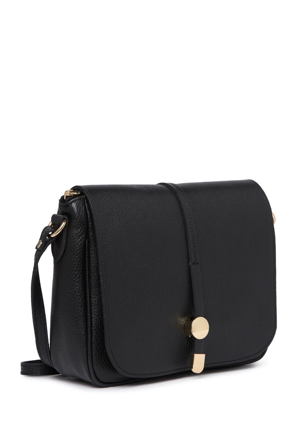 RENATA CORSI Leather Shoulder Bag, Alternate, color, 