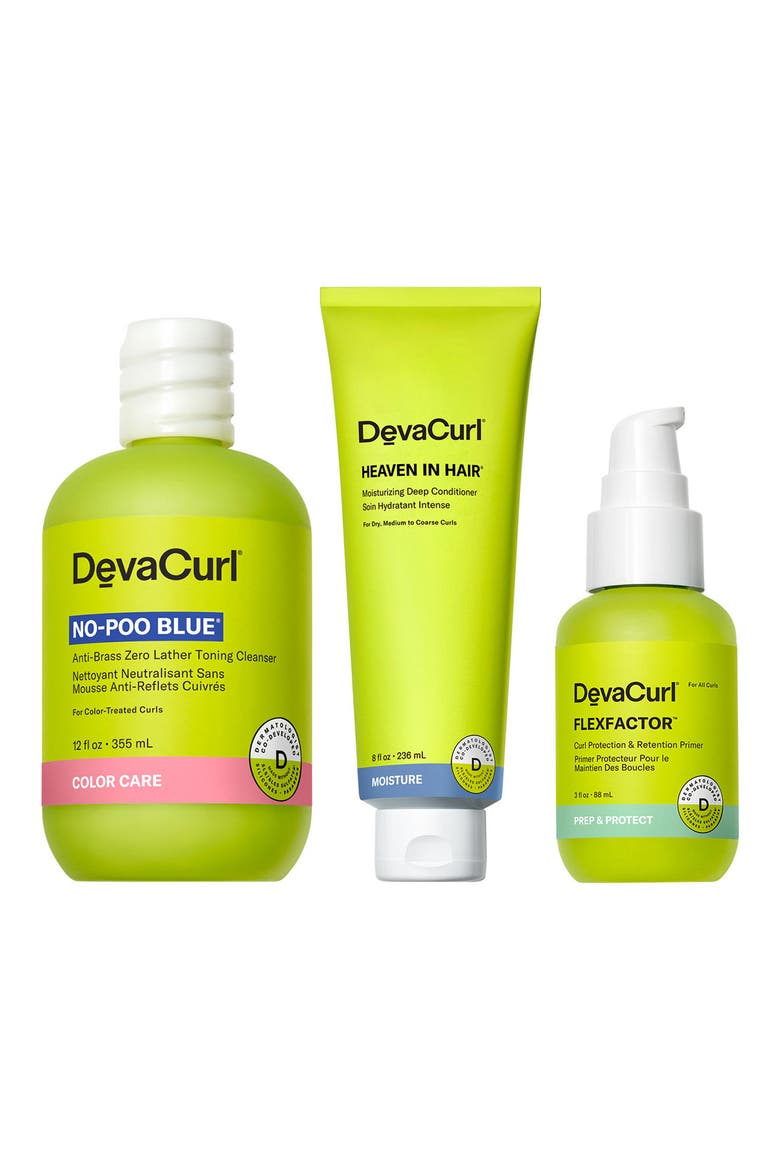 Color Care & Protect Kit T Anti-Brass Trio For Vibrant Curls (Limited Edition) $71 Value, Main, color, NO COLOR