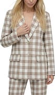 Lily and Lionel London Oatley Check Print Blazer Jacket