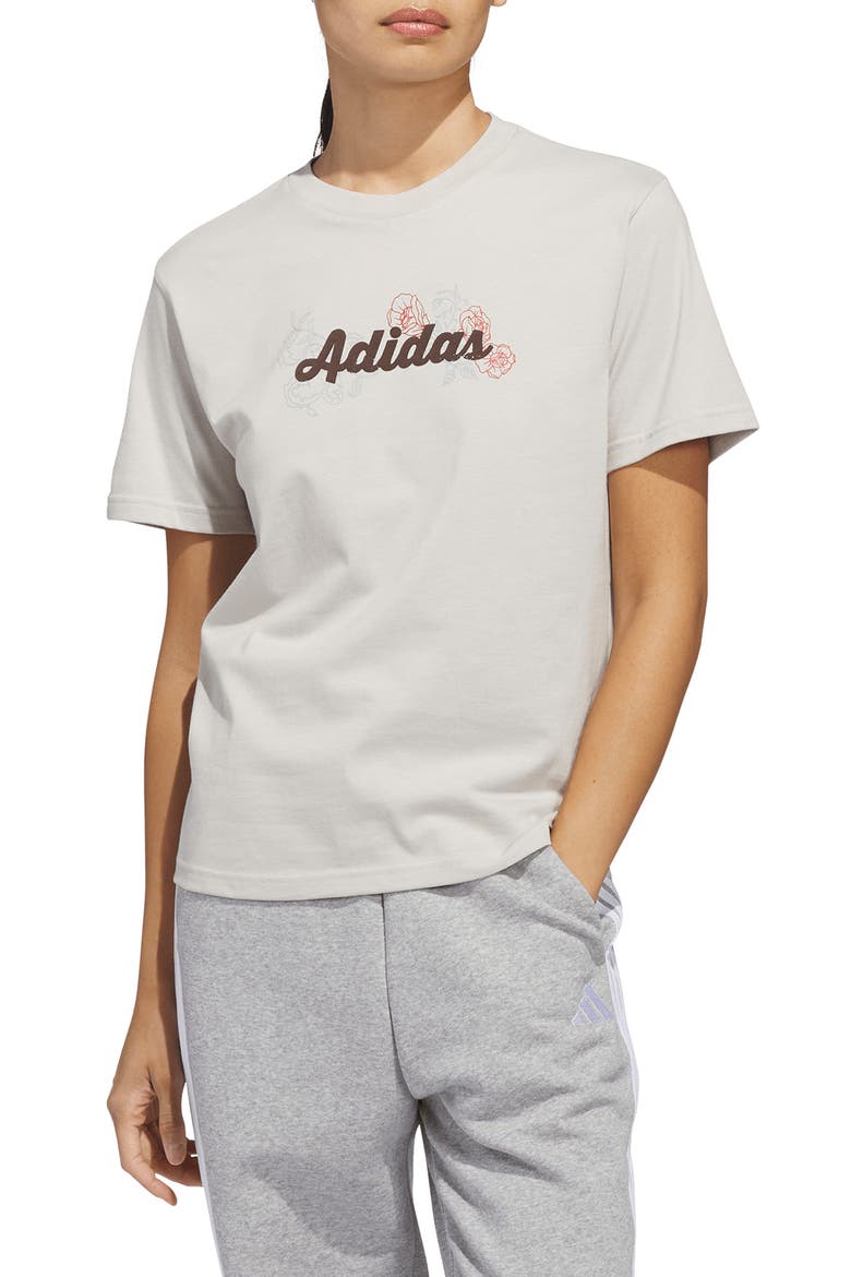 Graphic T-Shirt, Main, color, WONDER ALUMINA/