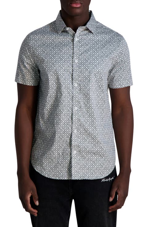 Logo Print Short Sleeve Shirt