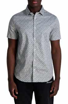 KARL LAGERFELD PARIS Logo Print Short Sleeve Shirt