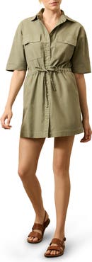 Faherty Stretch Cotton Twill Dress