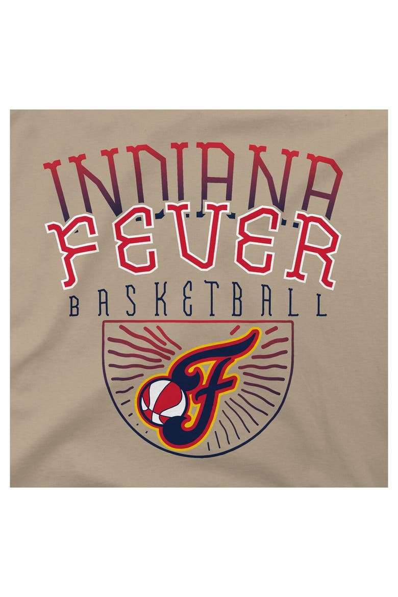Unisex Stadium Essentials Sand Indiana Fever Rays Up Urban Premium Relaxed Fit T-Shirt, Alternate, color, Sand