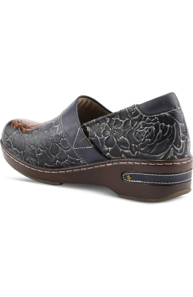L'Artiste by Spring Step Elkajay Clog, Alternate, color, Navy Multi