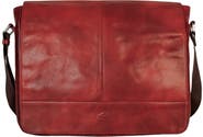 Mancini Leather Messenger Bag