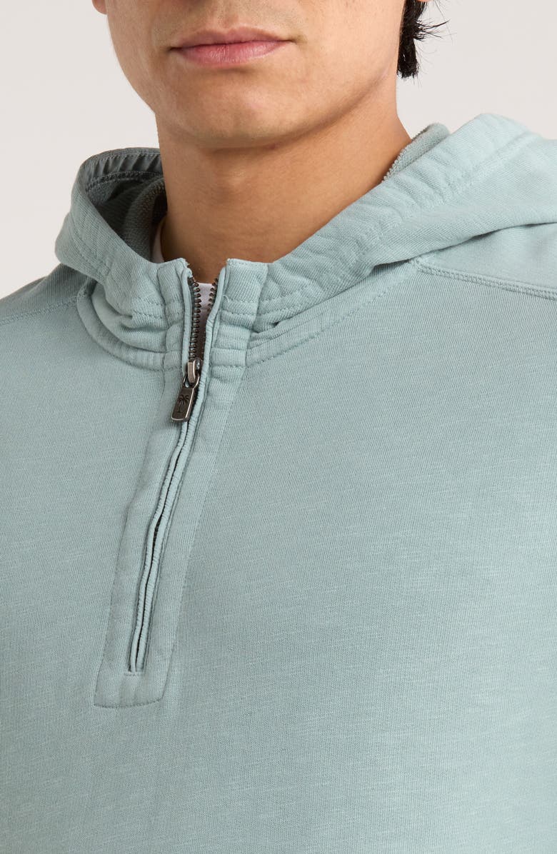 Tommy Bahama Cirrus Breeze Half Zip Hoodie, Alternate, color, Dark Alpine
