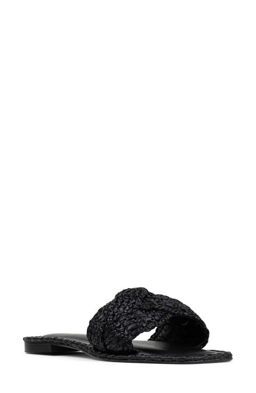 DONALD PLINER DONALD PLINER WOVEN SLIDE SANDAL