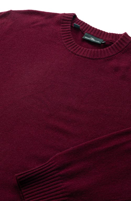 Rodd & Gunn Stewart Island Knit In Burgundy