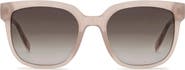 Fossil 54mm Gradient Square Sunglasses