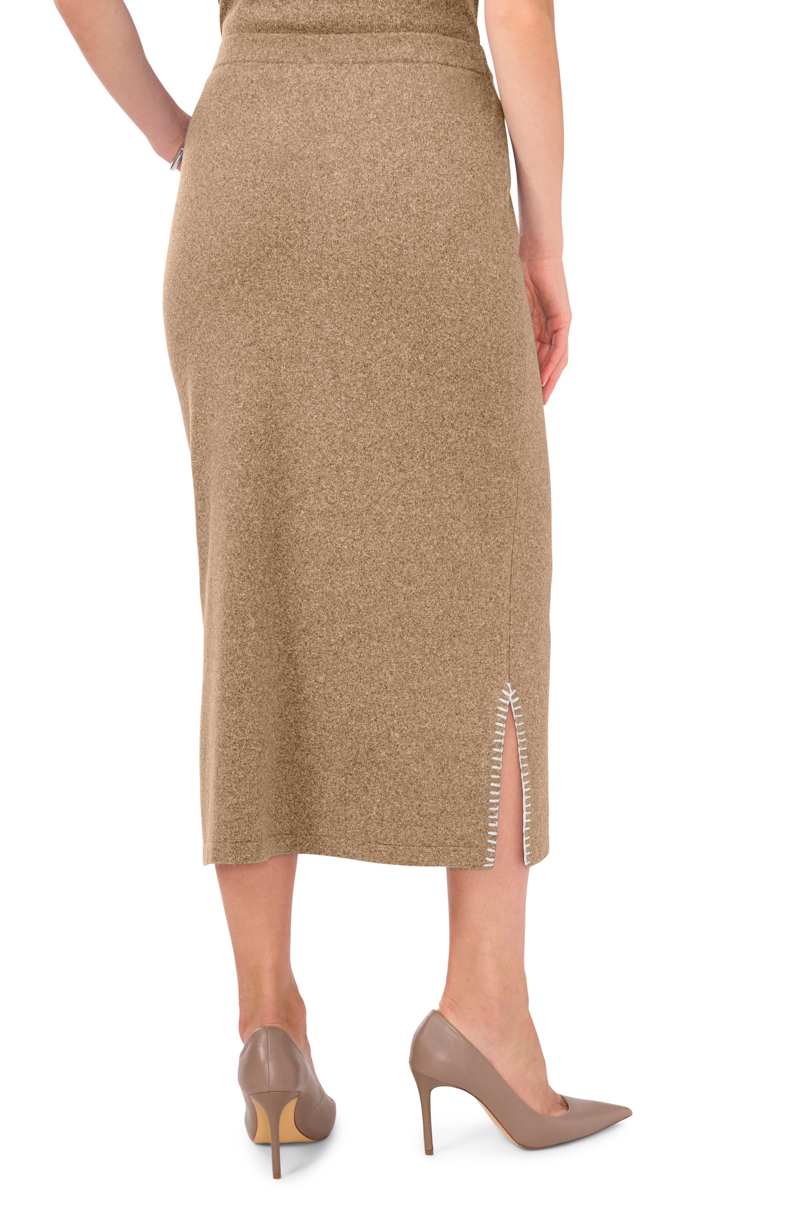 Whipstitched Sweater Skirt - image 2