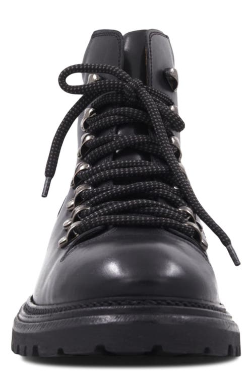 Aquatalia Denali Water Resistant Lace-up Boot In Black