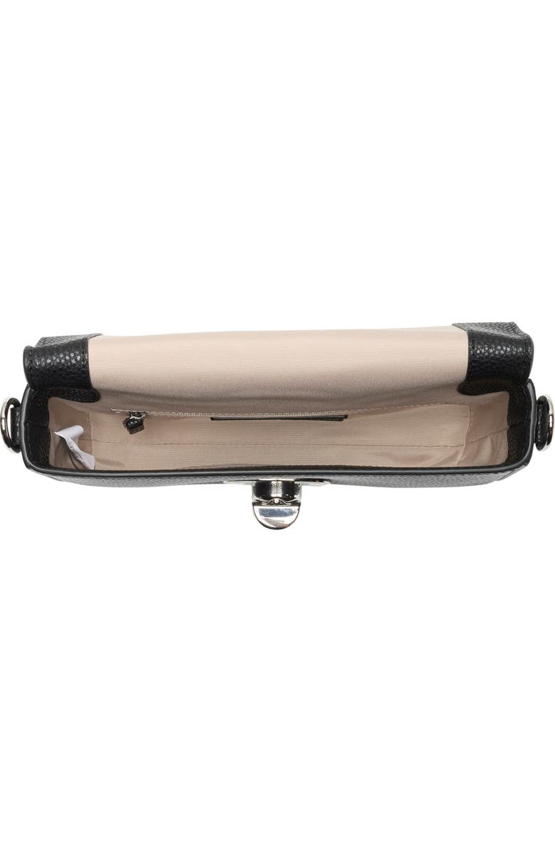 Marc Jacobs Zebra Print Signet Turnlock Shoulder Bag, Alternate, color, Black/ White