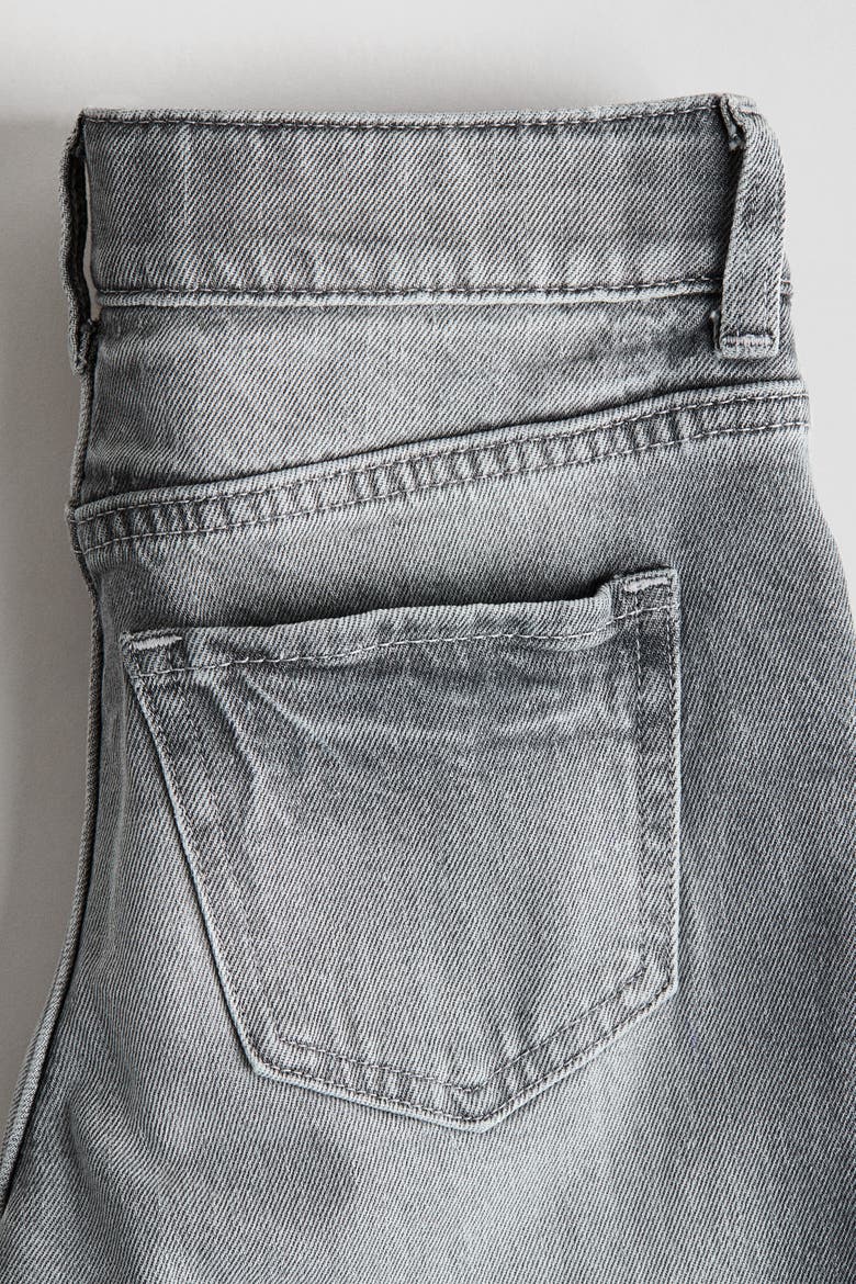 Baggy Fit Bootcut Jeans, Alternate, color, Denim gray
