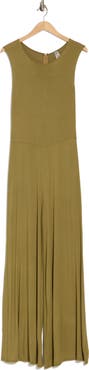 GO COUTURE Sleeveless Wide Leg Jumpsuit