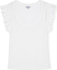 Rails Giovanna Pointelle Stitch Top