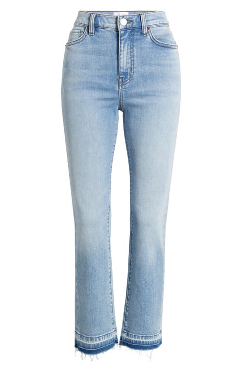 FRAME FRAME LE HIGH RELEASED HEM ANKLE STRAIGHT LEG JEANS 