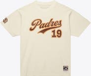 Mitchell & Ness Men's Mitchell & Ness Tony Gwynn Cream San Diego Padres Cooperstown Collection Throwback Name & Number T-Shirt