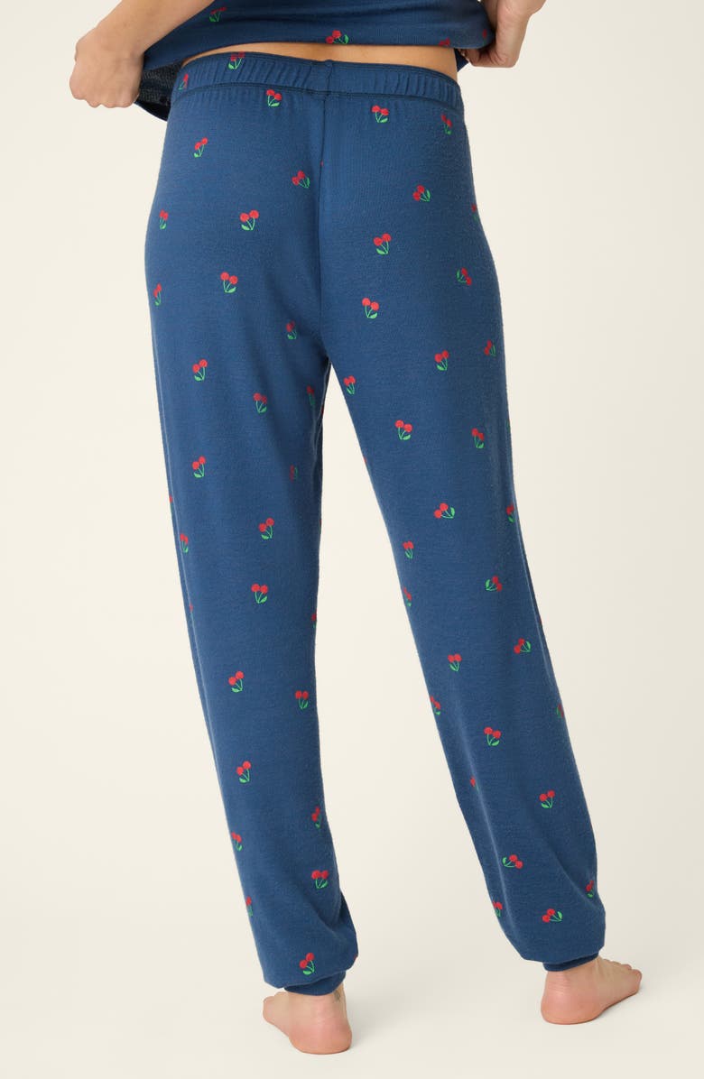 PJ Salvage Star Spangled Summer Pajama Pants, Alternate, color, True Navy