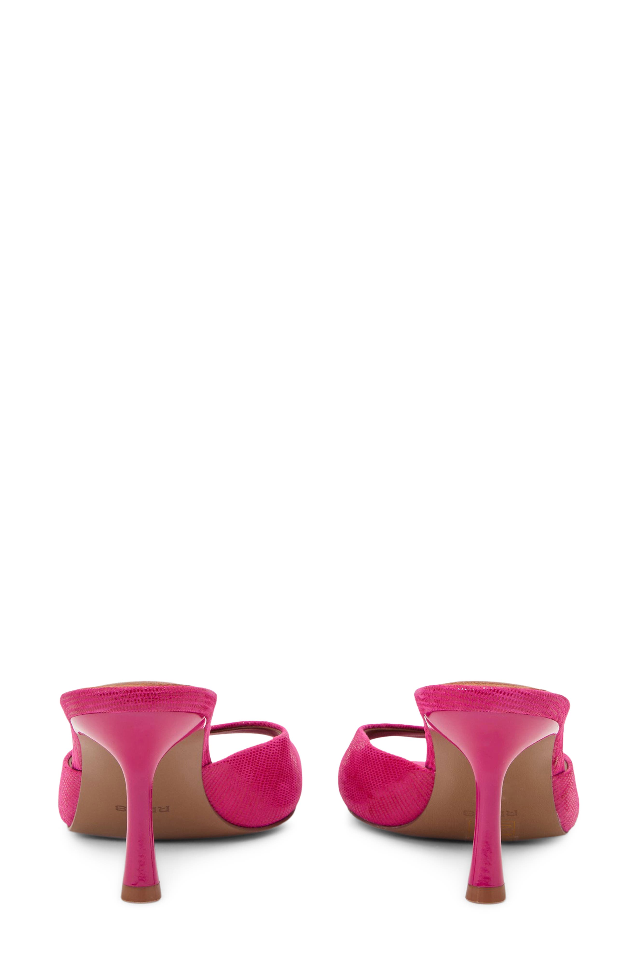 Reiss Yasmin Slide Sandal, Alternate, color, Pink
