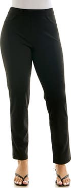Nina Leonard Ponte Narrow Leg Pants