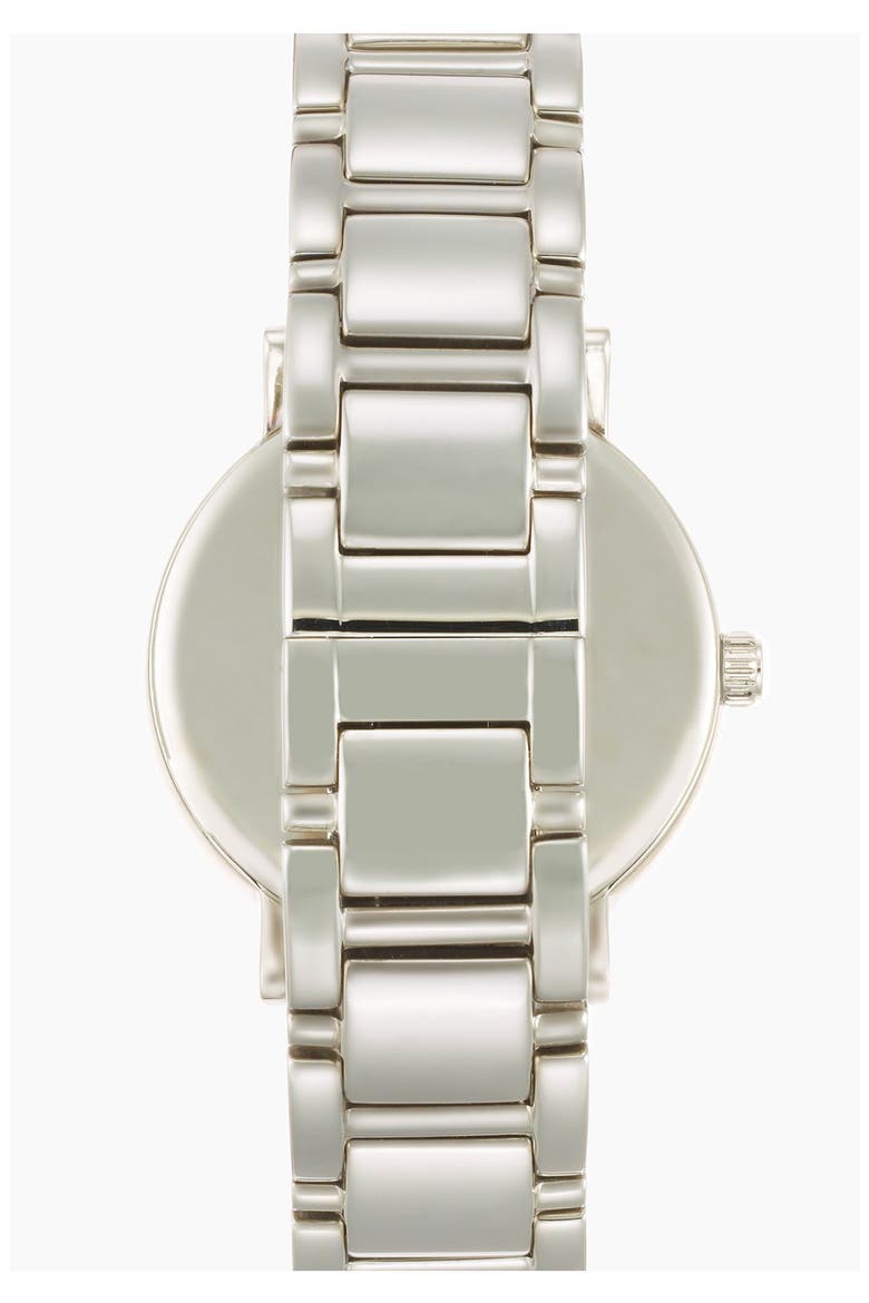 'gramercy' multifunction bracelet watch, 34mm, Alternate, color, SILVER