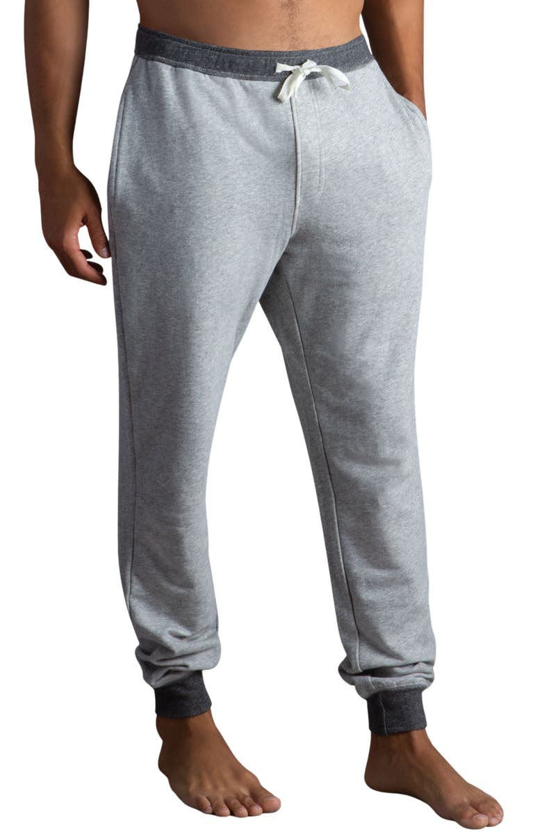 Watson's Men's Absolute Stretch French Terry Lounge Pant, Main, color, Heather Grey