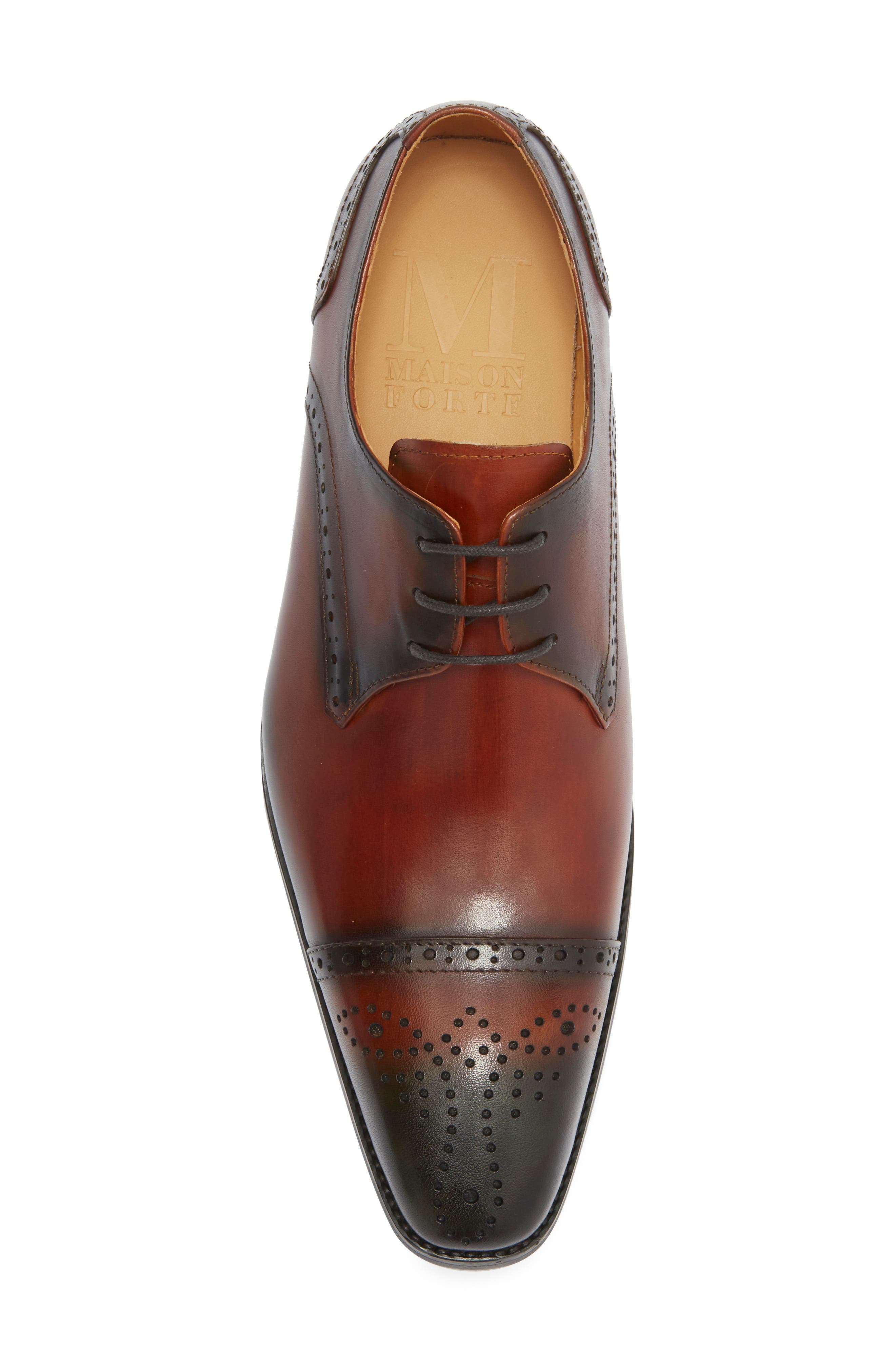 Maison Forte Iberia Ombré Cap Toe Derby, Alternate, color, 