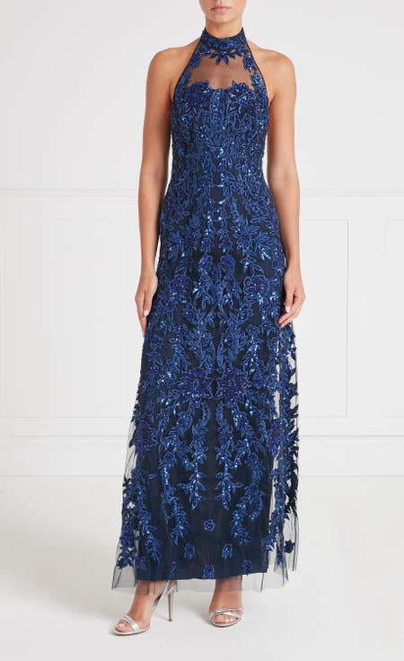 Genevieve Halter Gown