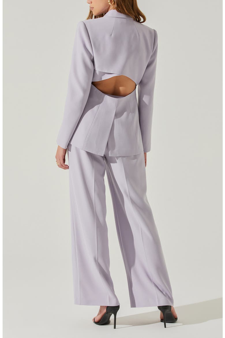 Rubina Pleated Wide Leg Pants, Alternate, color, LAVENDER