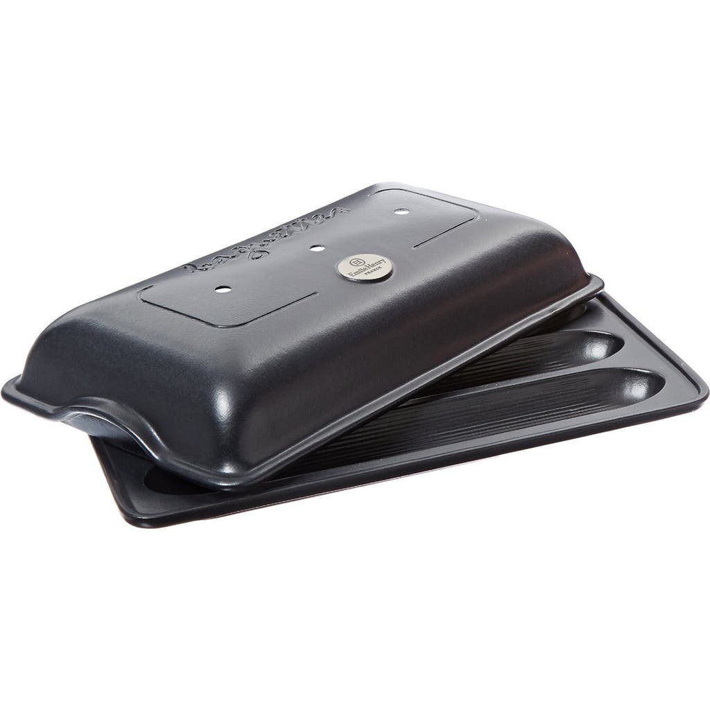 Emile Henry Flame Baguette Baker In Charcoal