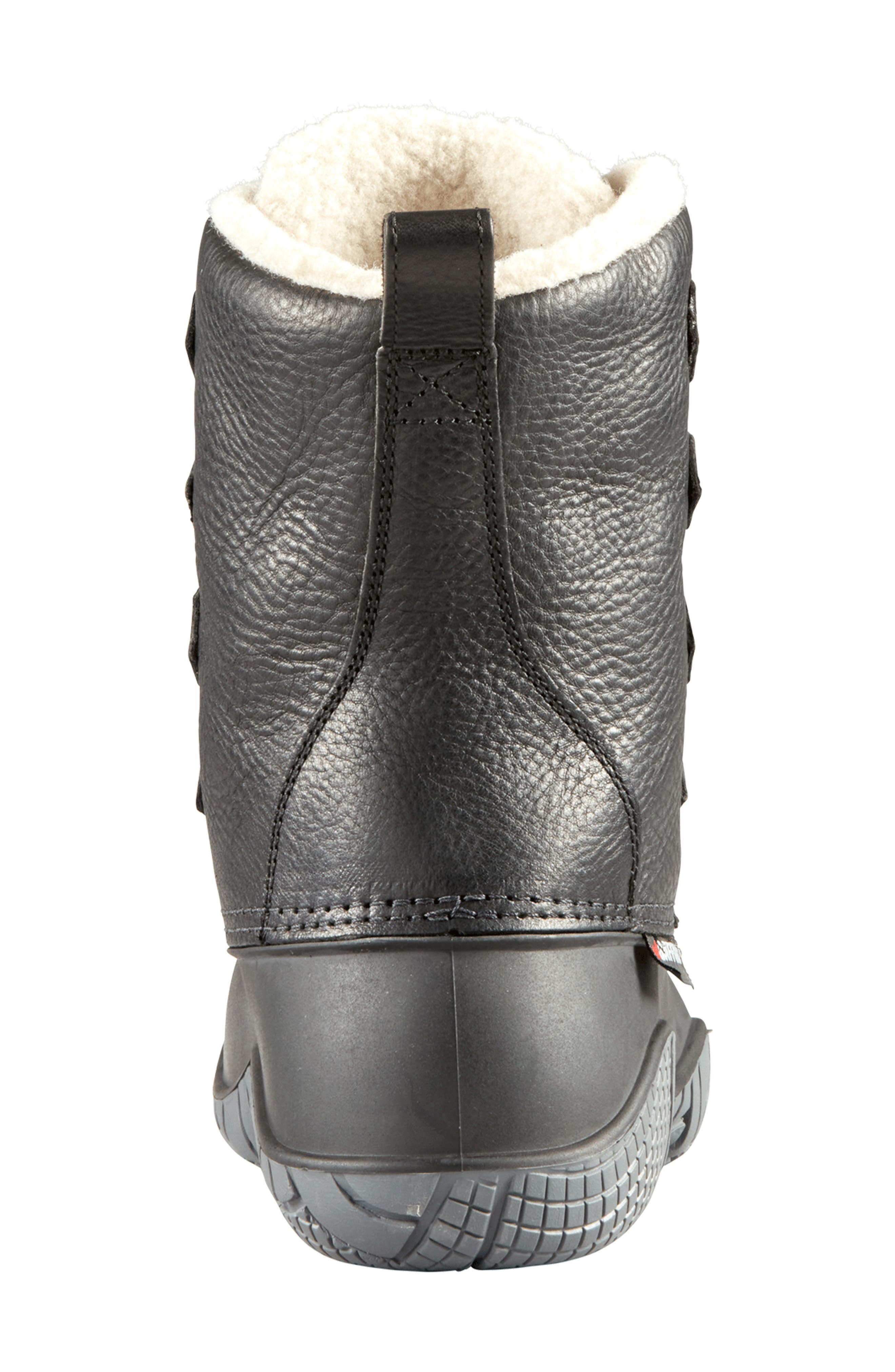 Baffin Yellowknife Waterproof Snow Boot, Alternate, color, Black