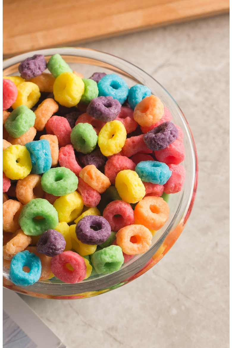 Fruit Loops Cereal Candle, Alternate, color, Candle & Loops