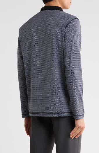 Stretch Cotton Quarter Zip Pullover