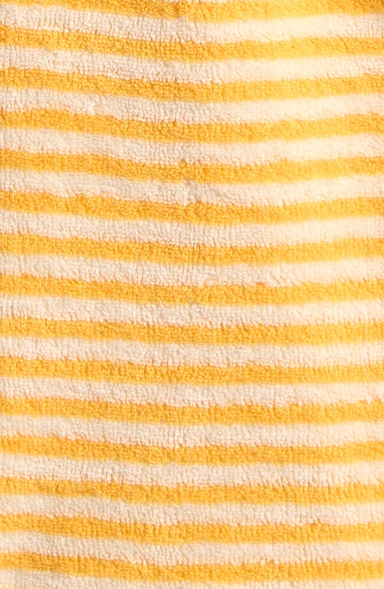 Bobo Choses Stripe Terry Cloth Pants, Alternate, color, Yellow