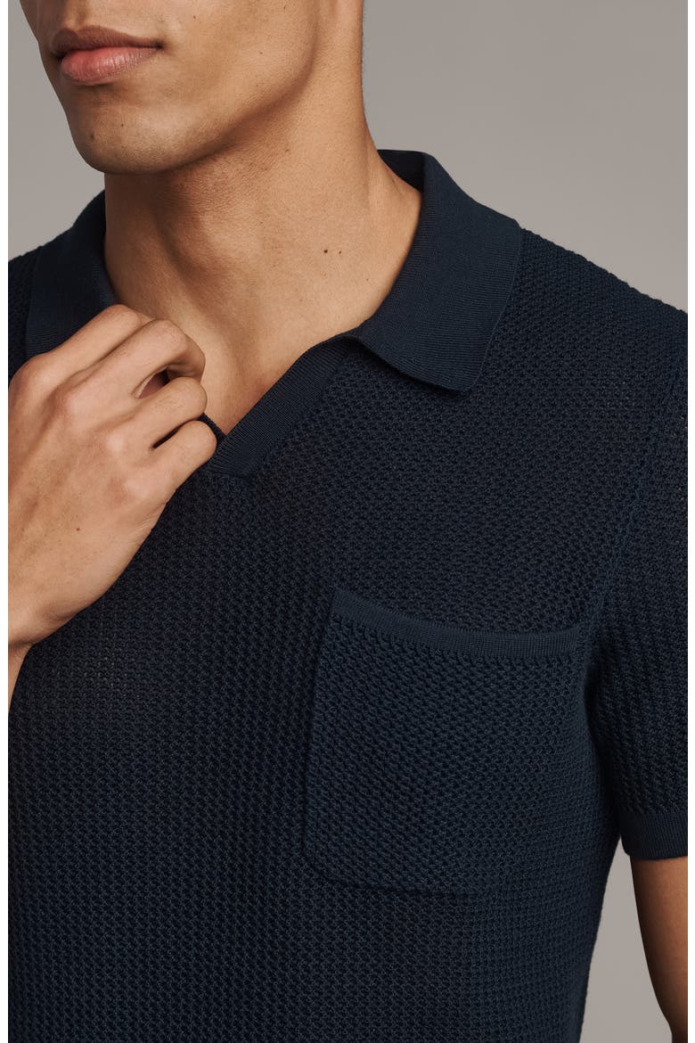 Coastal Johnny Collar Polo, Alternate, color, TRUE NAVY