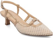 Journee Collection Padma Slingback Kitten Heel Pump - Wide Width Available