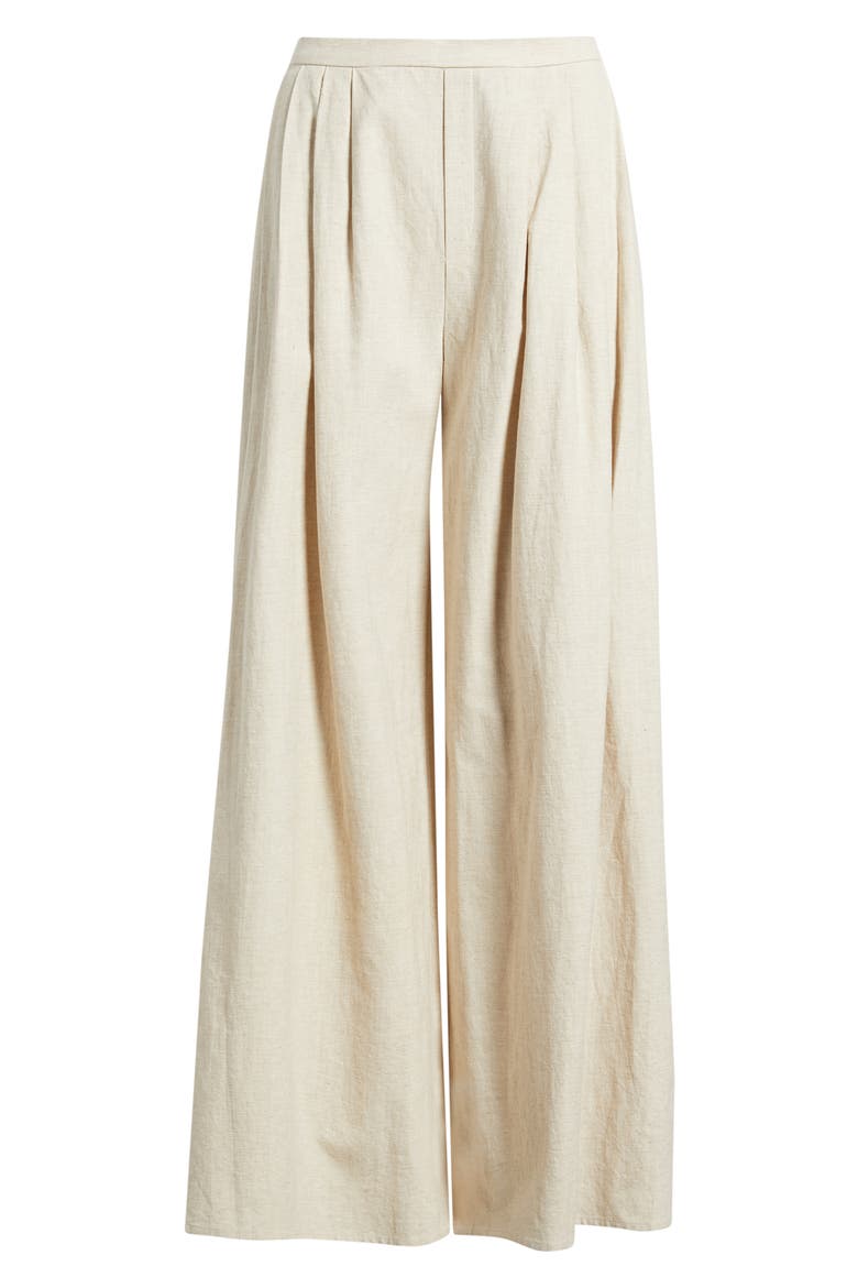 Nova Wide Leg Pants, Alternate, color, NATURAL