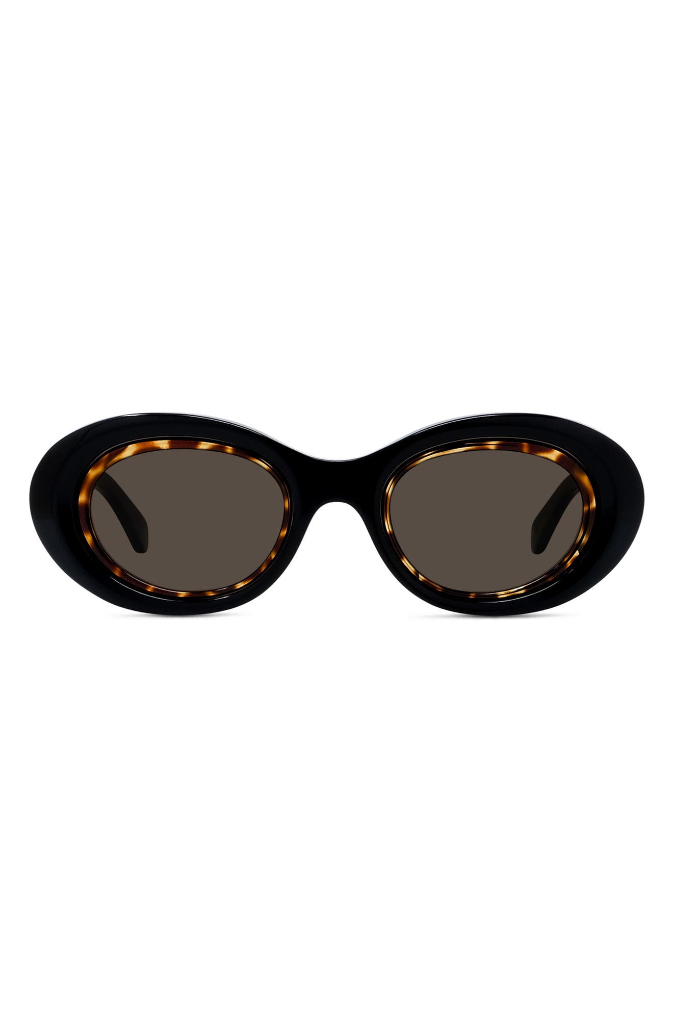 selected SHINY BLACK / BROWN