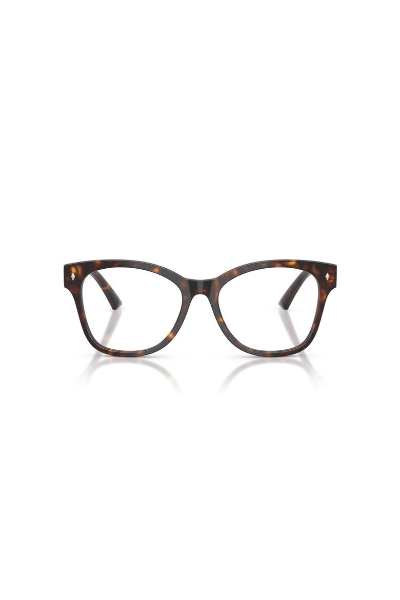52mm Square optical glasses, Alternate, color, Tortoise