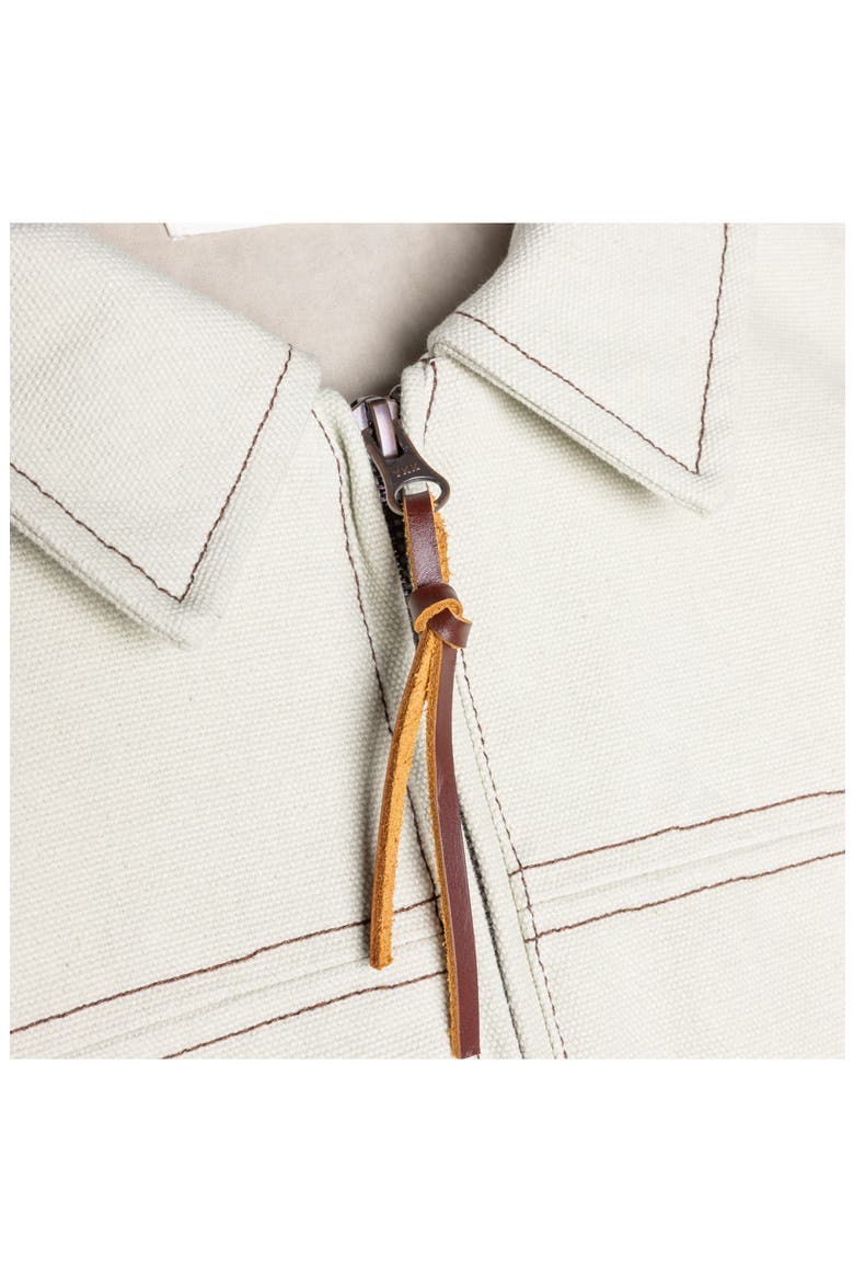 Script Canvas Carpenter Jacket, Alternate, color, BONE