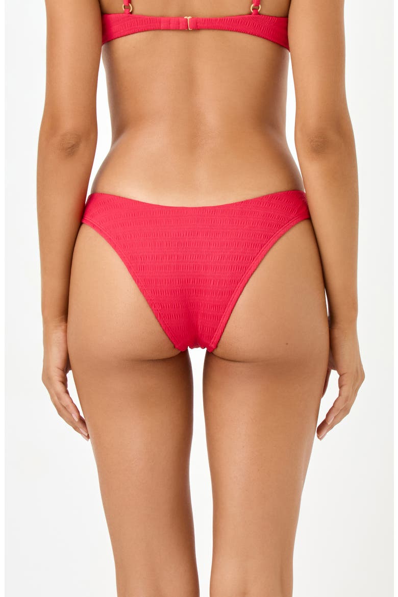 Rocky Classic Pucker Textured Bikini Bottoms, Alternate, color, POUT