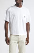 Versace Embroidered Cotton Jersey Pocket T-Shirt